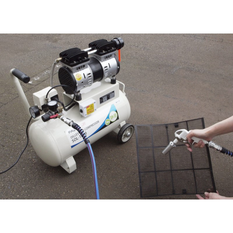 静音オイルレスエアコンプレッサ 30L | 株式会社パオック